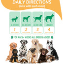 Suplemento Probiótico ARFUNY para Cães – 120 Gomas Mastigáveis com 8 Mil Milhões de CFU | Apoio Digestivo, Imunidade e Saúde da Pele e do Pelo