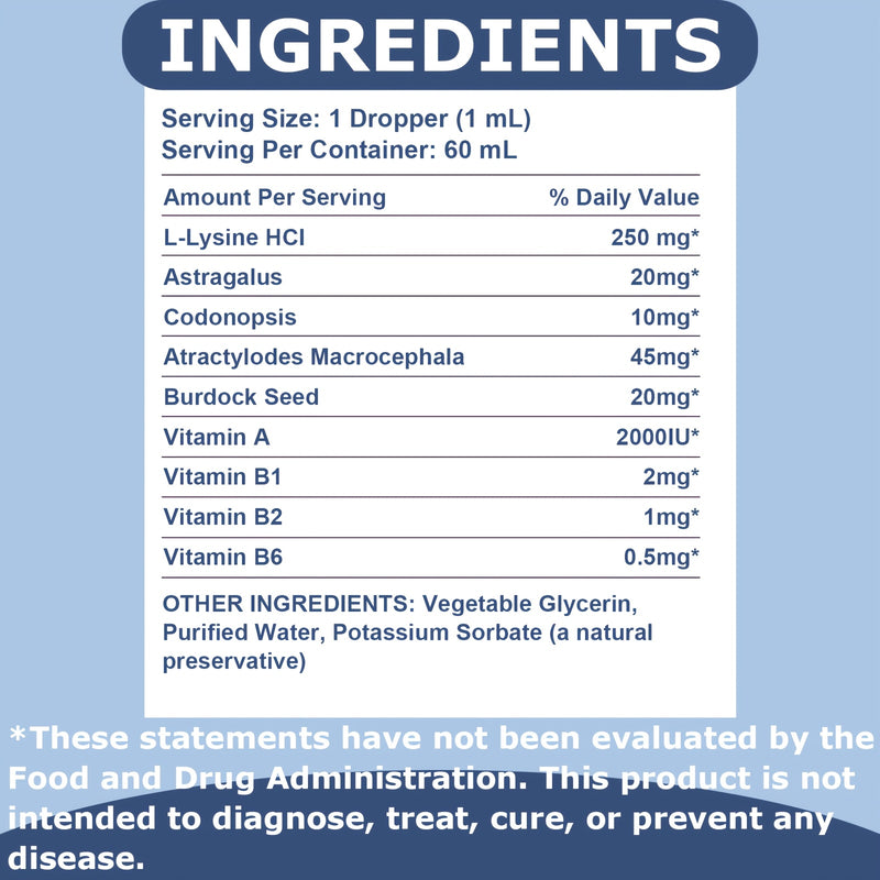 Suplemento L-Lisina Líquido para Gatos – 60ml | Apoio Respiratório, Ocular e Imunitário | Fórmula Saborosa e Fácil de Administrar
